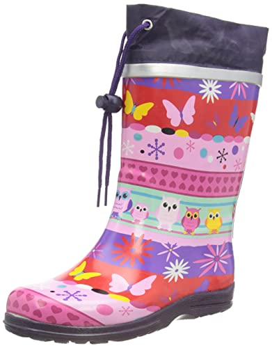 beck gummistiefel mädchen uil, mehrfarbig, größe 21 eu