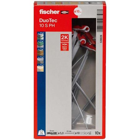 fischer kippschraube duoTec 10 S PH mit panheadschraube für 10,99