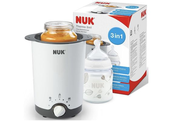 nuk thermo 3in1 babyflaschenwärmer, jetzt 19,14 statt 27