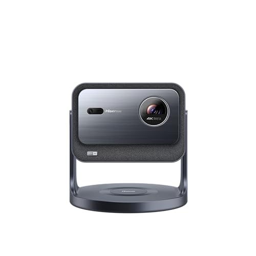 hisense c2 smart mini projektor, schwenkbarer standfuß, leiser modus