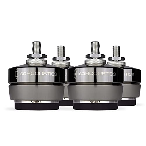 isoacoustics gaia serie isolegungsmatten 100 kg max 4 stück