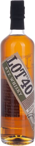 Produktbild: Whisky-Übersicht 303: Lot No. 40 Canadian Rye, Remus 6Y Bourbon, inkl. Versand