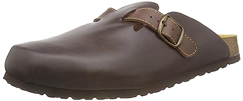 lico bioline clog pantoletten herren braun größe 43 eu