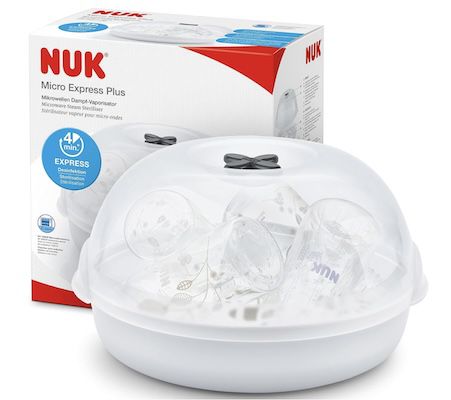 nuk mikrowellen sterilisator für babyflaschen, micro express plus, 17,54