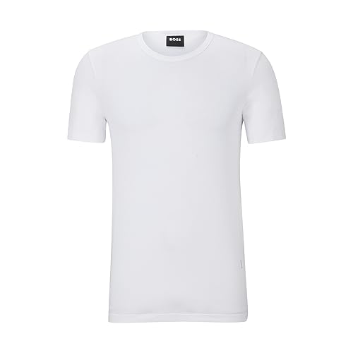 BOSS Herren undershirts und retroshorts 2er pack, weiß/opulenter garten, mittel