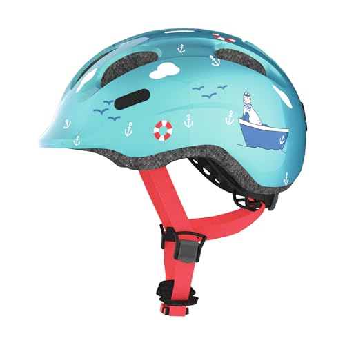 abusch kinderhelm smiley 2.0 für mädchen und jungs, robuster fahrradhelm