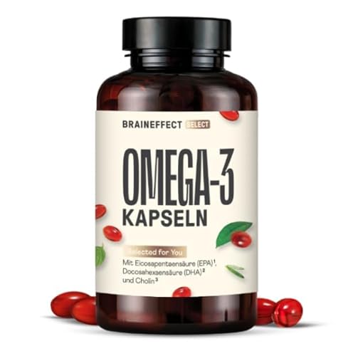 braineffect krillöl omega 3 kapseln 100% rein, ohne fischgeruch, nachhaltig, 60 stück