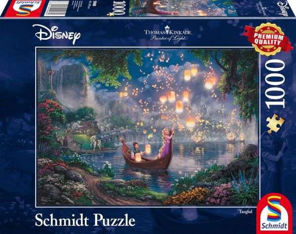 puzzle rapunzel 1000 teile von schmidt spiele, jetzt 7,99 statt 12