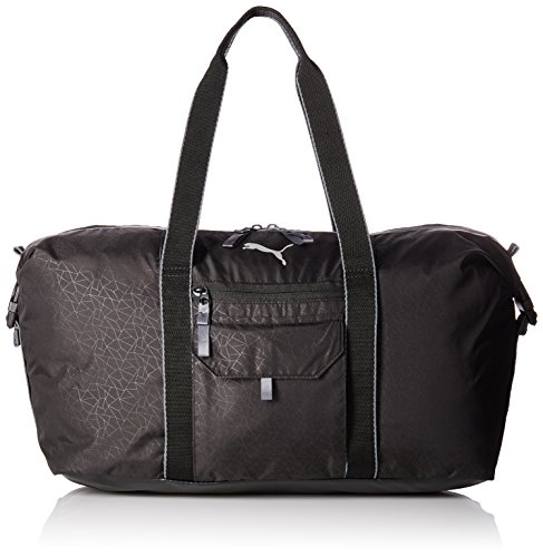 puma workout bag sporttasche schwarz grau 50 x 30 x 1,5 cm