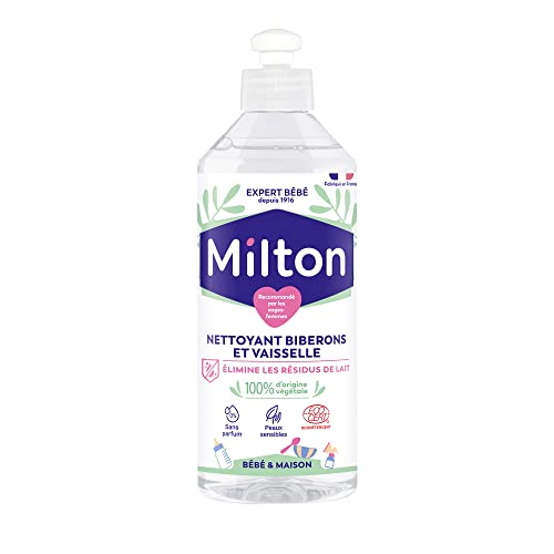 milton babyflaschenreiniger 500 ml, entfernt milchrückstände, bakterienfrei