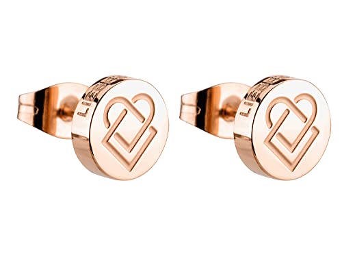 liebeskind berlin ohrringe edelstahl glänzend damen ohrstecker time & jewel