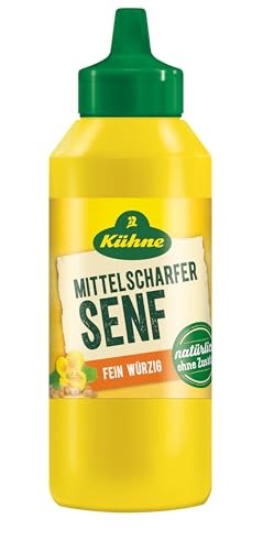 Kühne Mittelscharfer Senf 250ml