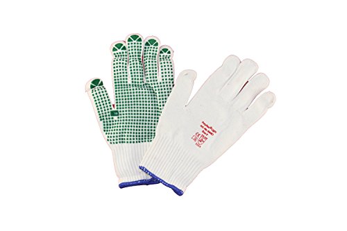medex polyflex light 94083 arbeitshandschuhe noppen weiß gr. 8, 9 12er pack