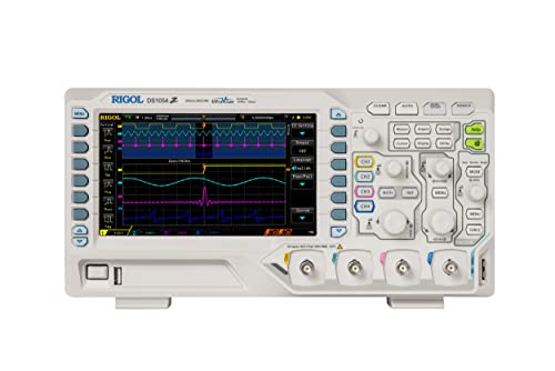 Produktbild: rigol ds1054z oszilloskop 4-kanal 50mhz 100mhz bandbreite 1g sa/s abtastrate