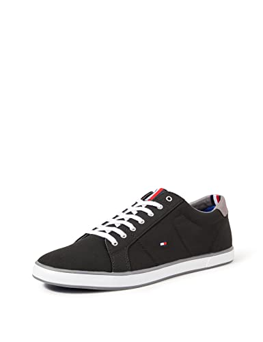 tommy hilfiger herren sneaker vulcanized schuhe schwarz 40