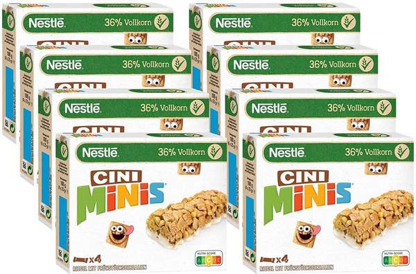 nestle cini minis riegel 8er pack 4x25g ab 10,27 Euro statt 14 Euro