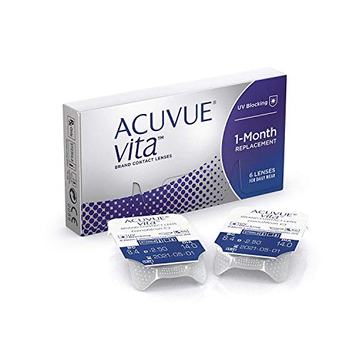 acuvue vita kontaktlinsen -0,5 dpt, bc 8.4, uv schutz, 6 stück, hoher feuchtigkeitsgehalt