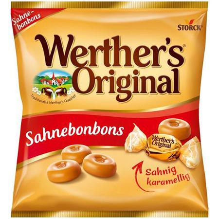 werthers original sahnebonbons 4 x 245g für 6,80 statt 8