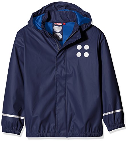 Produktbild: LEGO Wear Kabooki Jungen Regenjacke blau Jonathan 101, Wassersäule 8.000 mm