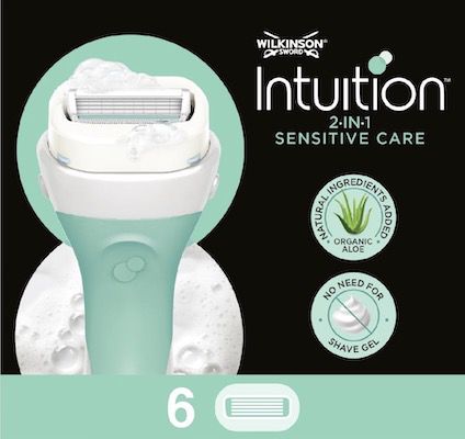wilkinson sword intuition sensitive care rasierklingen 6er pack 14,32