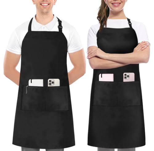 grillschürze utopia kitchen 2er pack unisex verstellbar schwarz für kochen und grillen