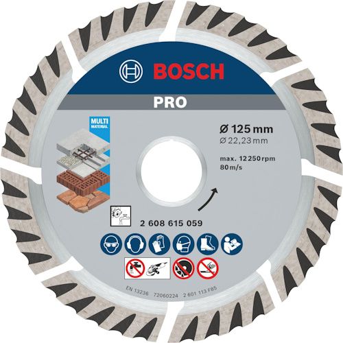 bosch diamanttrennscheibe multi material, 6,98 statt 13