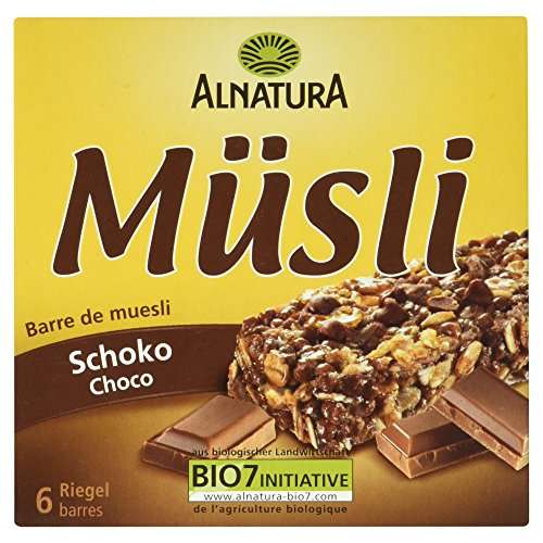 Bio Müsli-Riegel Schoko, Alnatura, 150 g