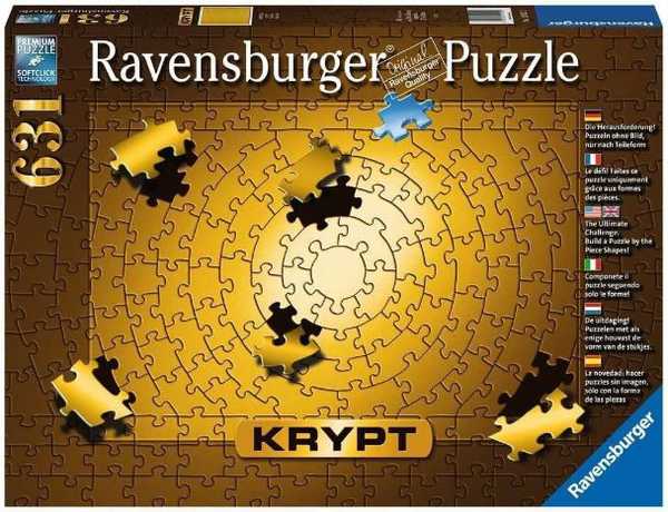 ravensburger krypt puzzle gold 631 teile für 8,50 euro statt 14 euro