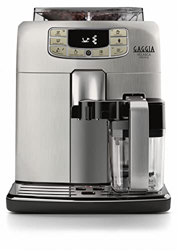 gaggia velasca prestige automatik-kaffeemaschine, silber, made in italy