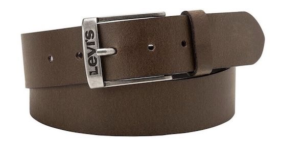 levis herren gürtel new duncan dunkelbraun ab 17,50 statt 27