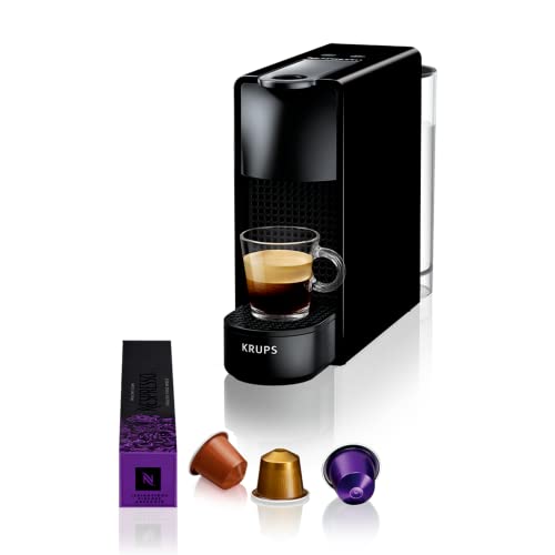 nespresso krups essenza mini kaffeekapselmaschine 19 bar 0,6 l schwarz 1260 w