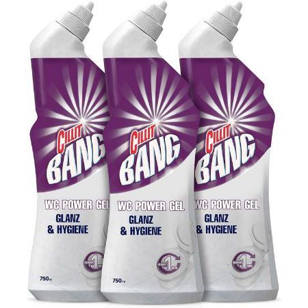 cillit bang wc power gel glanz und hygiene 3er pack 750ml ab 5,97