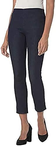 nydj skinny-jeans damen teilweise seitenschlitz spülen größe 36