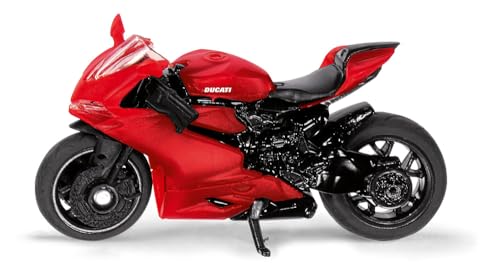siku 1385 Ducati Panigale 1299 motorrad rot metall kunststoff mit ständer