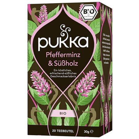 Produktbild: pukka bio tee 20 beutel pfefferminz süßholz 2,99 statt 4