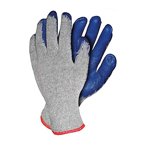 schutzhandschuhe reis reco_snv grau-blau 10 größe 12 stück
