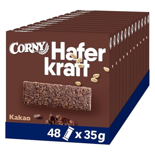 haferkraft kakao haferriegel corny vegan vollkorn 48x35g