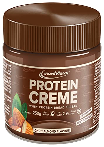 ironmaxx protein creme choc almond 250g - hoher protein gehalt, low carb, low sugar