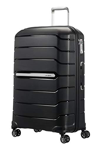 samsonite flux spinner koffer 75 cm erweiterbar 99l schwarz 125,80