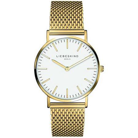 liebeskind berlin edelstahl armbanduhr mesh armband für 55,90 euro statt 90 euro