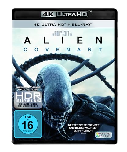 alien: covenant 4k uhd-blu-ray, amazon prime, usa