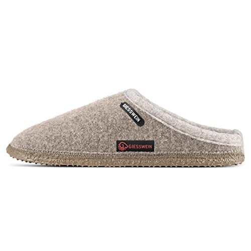 Filzpantoffeln Dannheim von GIESSWEIN, Unisex-Hausschuhe aus Wolle, Slipper