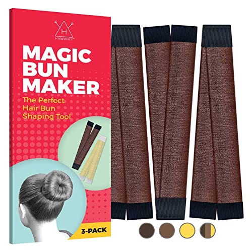 sichun haarknoten maker 3er pack haarknoten zubehör donut haarknoten styling