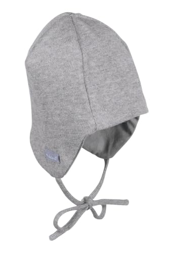 sterntaler unisex baby strickmütze silber meliert 47 eu