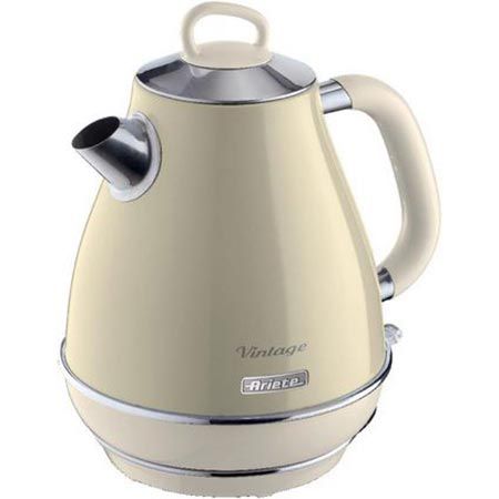 Ariete 2869 vintage wasserkocher 1,7l teekessel retro-design für 39,99