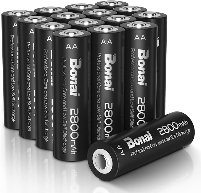 BONAI 16 Stk. AA 2800 mAh wiederaufladbare Batterien - 1,22 / STK