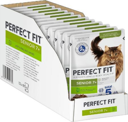 Perfect Fit Katzennassfutter 12er Pack Senior 7+, ab 6,49 (statt 10)