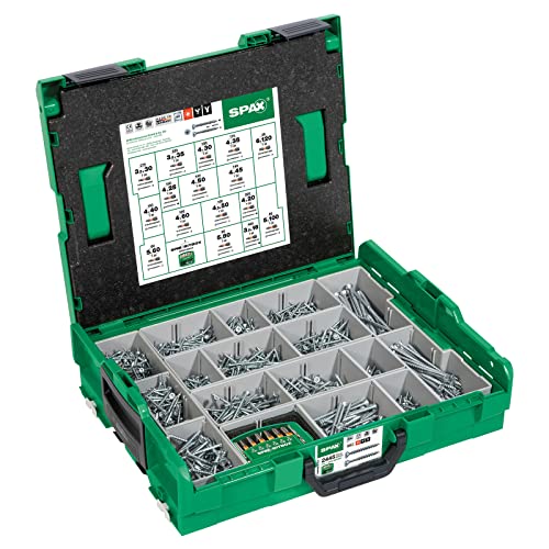 Spax Montagekoffer L-Boxx 2.446 Schrauben 5000009161019