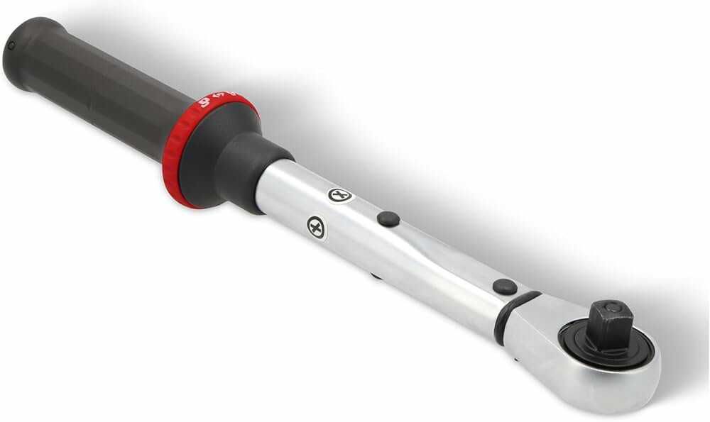 stier drehmomentschlüssel 1/2 zoll 10-50 nm mit umschaltfunktion und auslösesignal