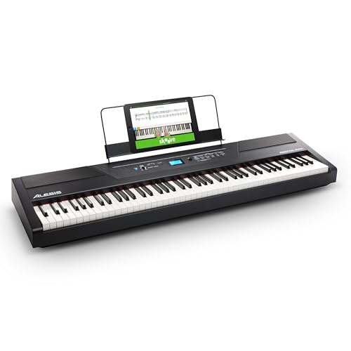 Alesis recital pro e piano mit 88 tasten, klavier lektionen abo